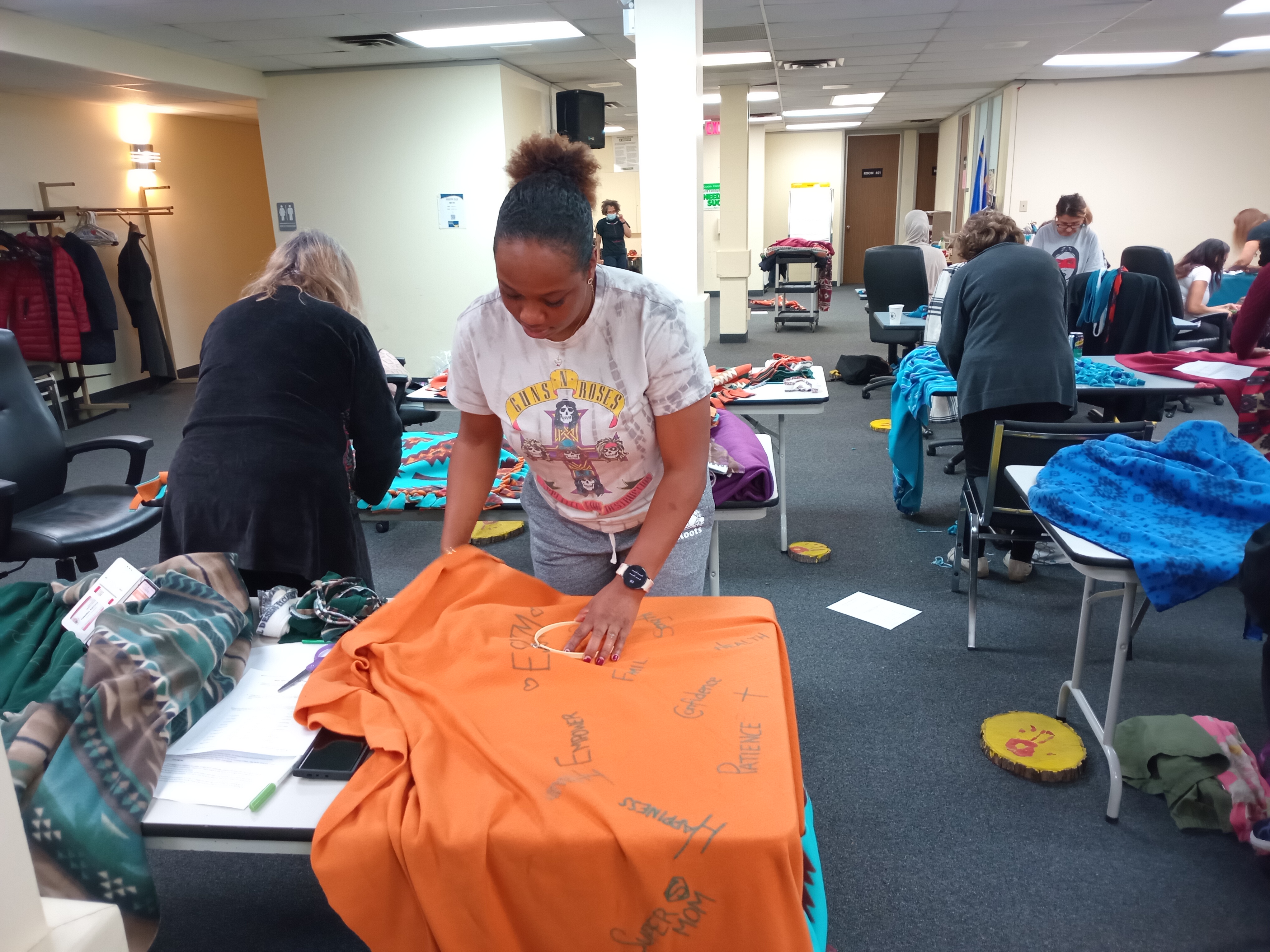 CUPE LOCAL 4400 TEW Healing Blanket Workshop