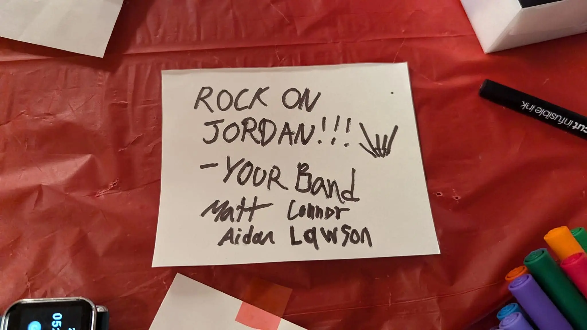 A Healing Blanket and fundraiser for Jordan