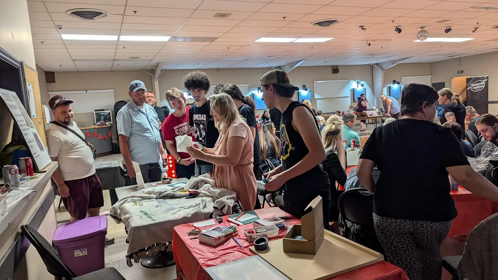Jordan fundraiser — healing blanket station