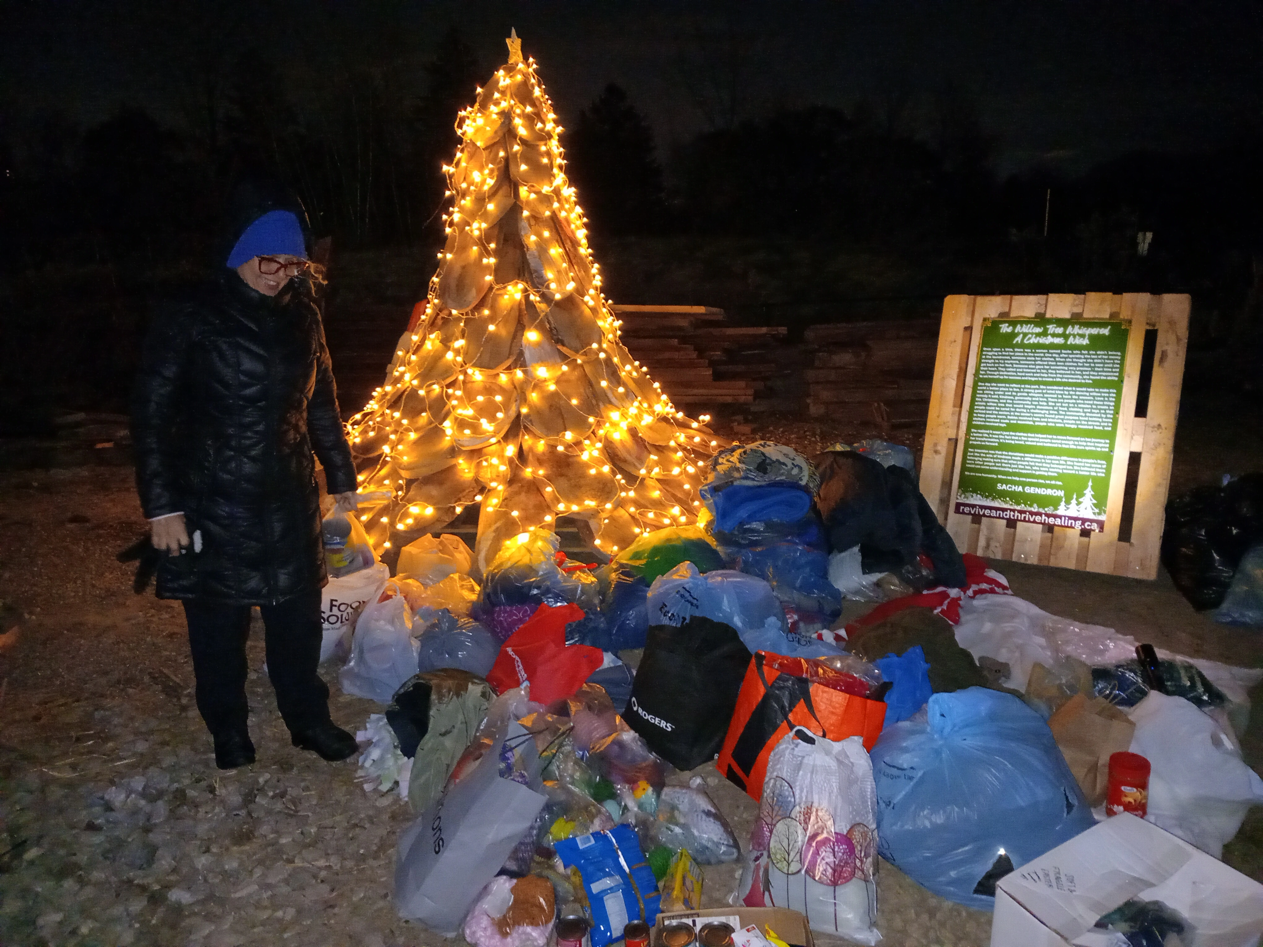 The Willow Tree Whispered a Christmas Wish