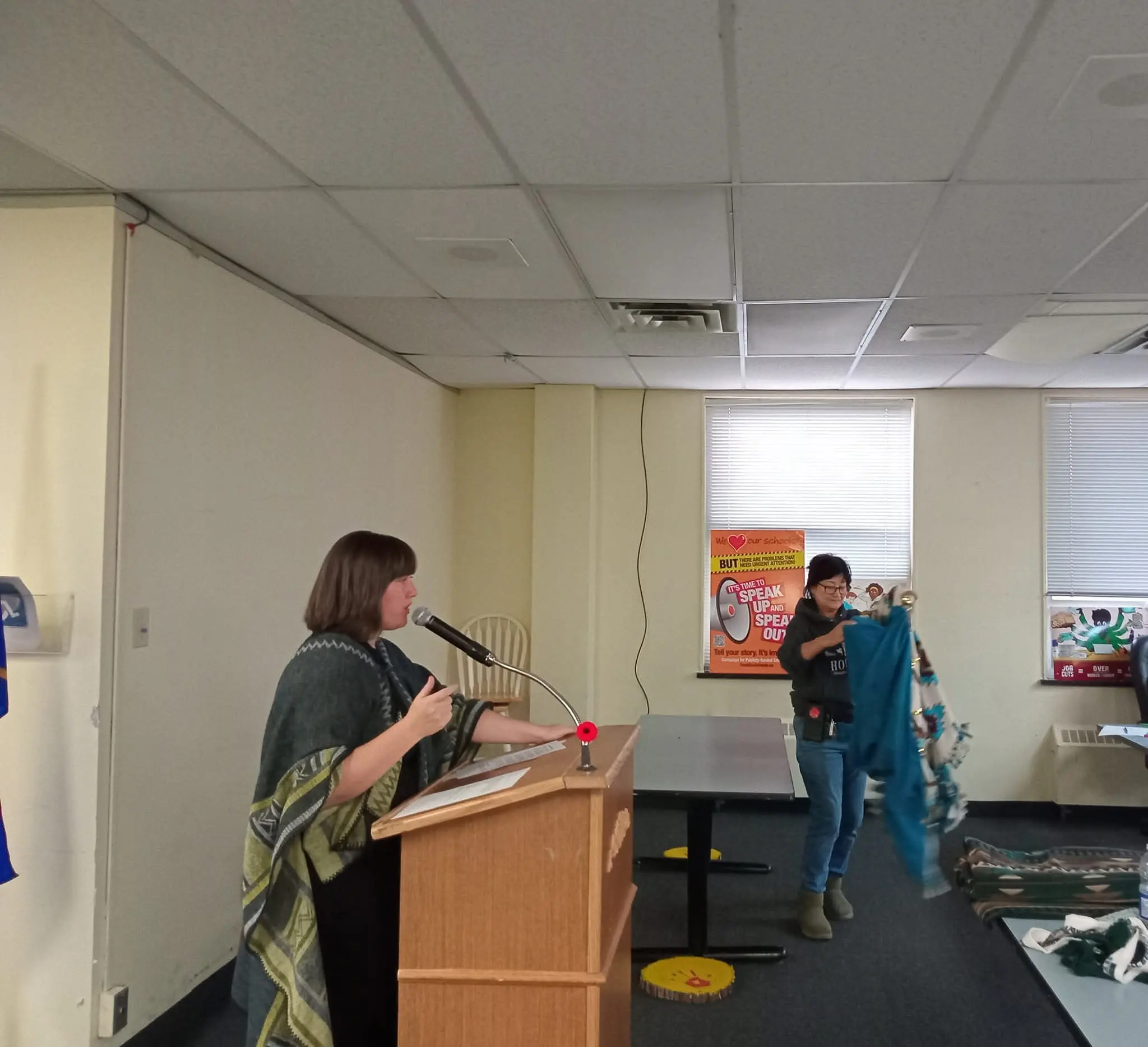 CUPE Local 4400 Toronto Education Workers Healing Blanket Workshop