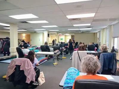CUPE Local 4400 Toronto Education Workers Healing Blanket Workshop