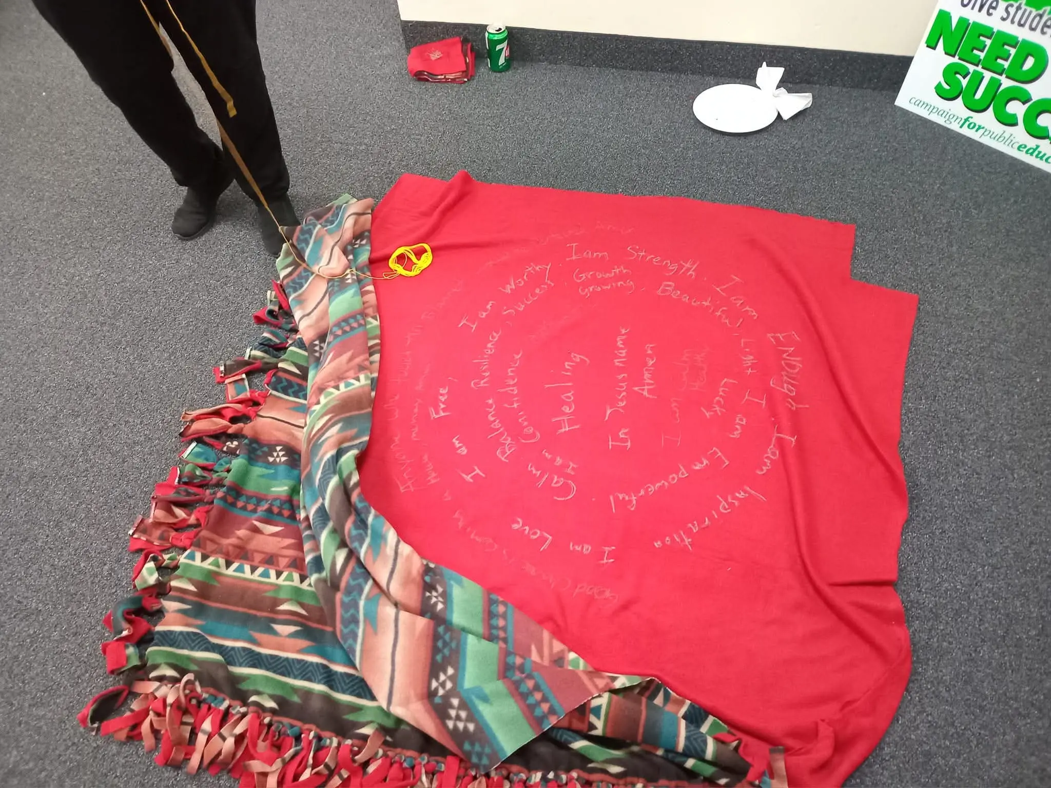 CUPE Local 4400 Toronto Education Workers Healing Blanket Workshop