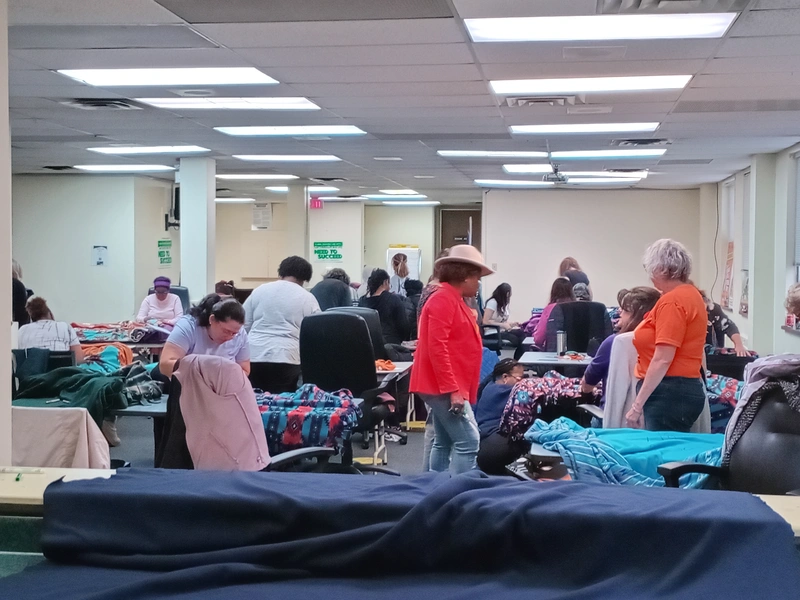 CUPE Local 4400 Toronto Education Workers Healing Blanket Workshop