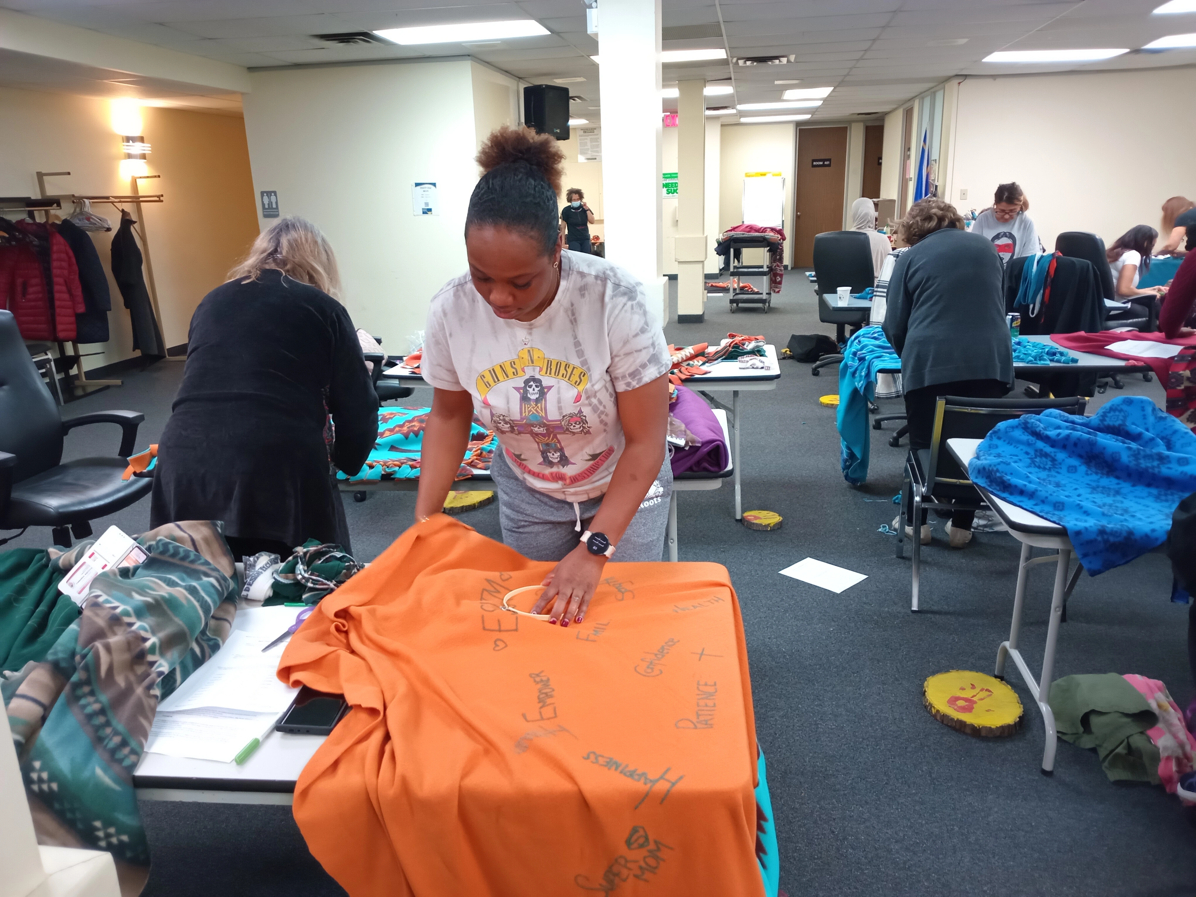 CUPE Local 4400 Toronto Education Workers Healing Blanket Workshop