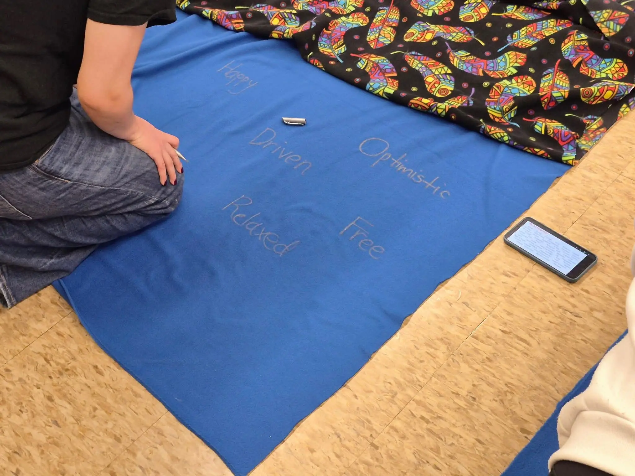 Etobicoke Collegiate Institute Healing Blanket Workshop