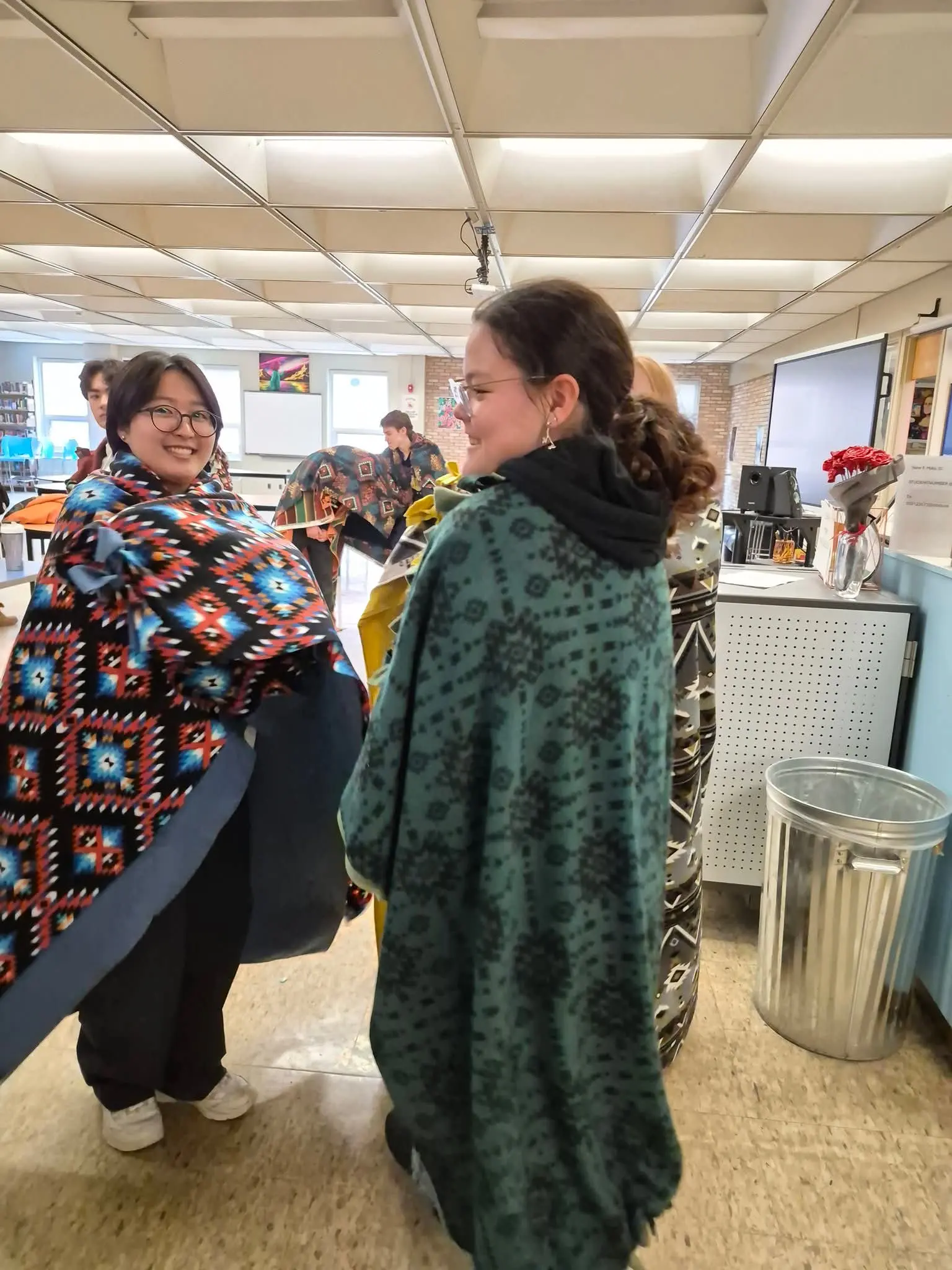 Etobicoke Collegiate Institute Healing Blanket Workshop