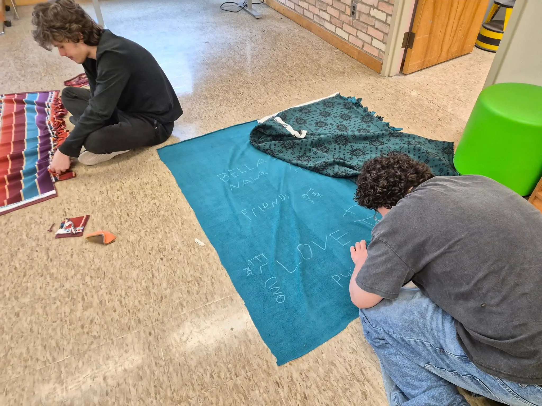 Etobicoke Collegiate Institute Healing Blanket Workshop
