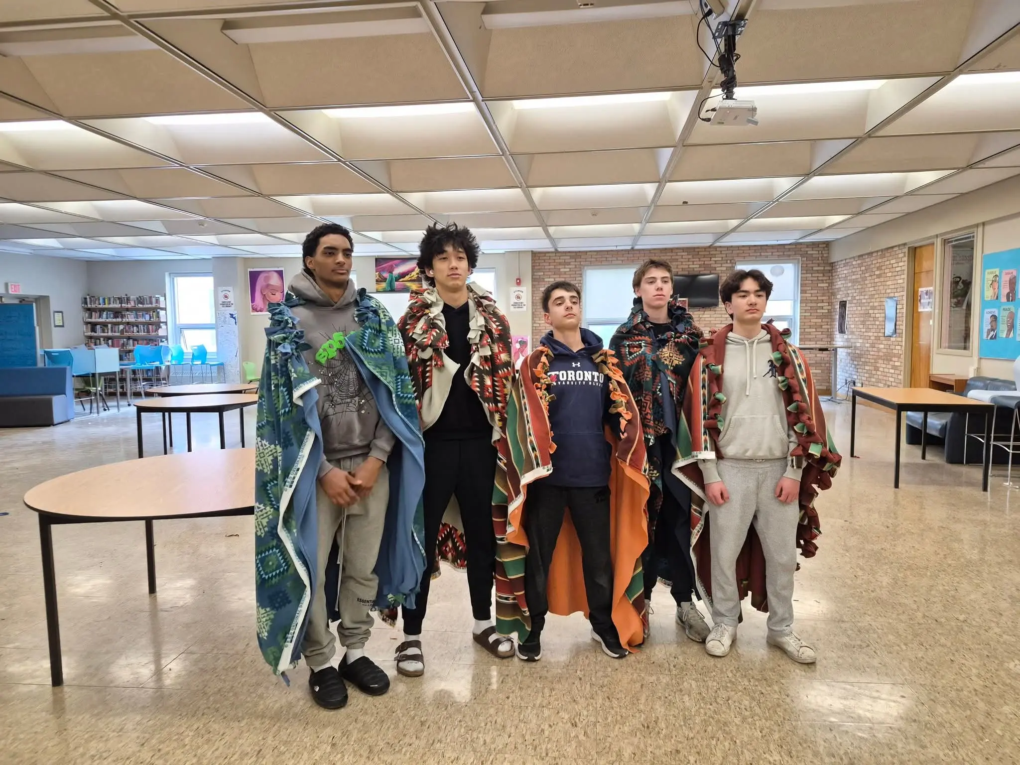Etobicoke Collegiate Institute Healing Blanket Workshop