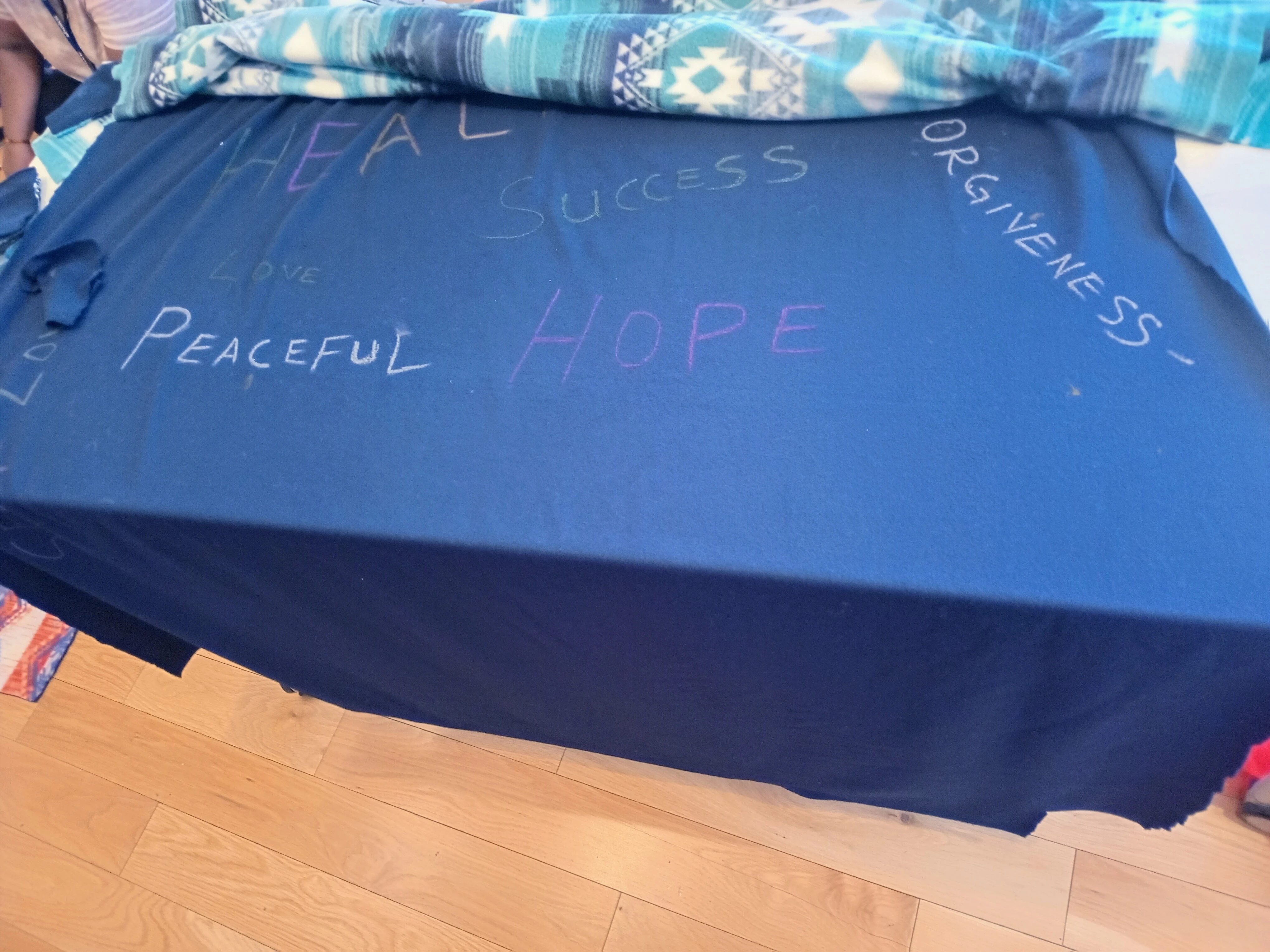 North York Women's Shelter Healing Blanket Workshop