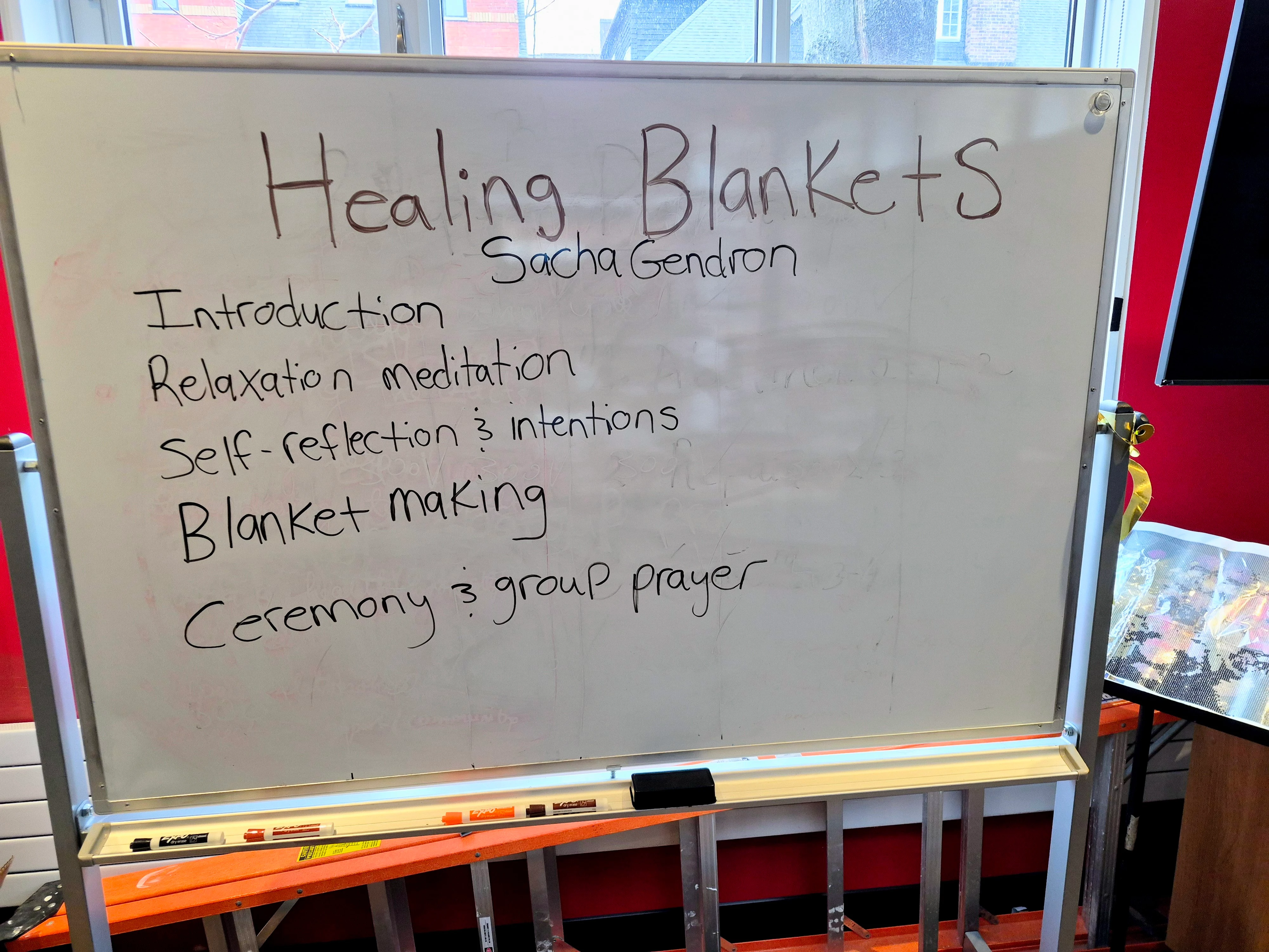 Salvation Army Healing Blanket Workshop