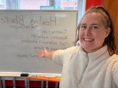Salvation Army Healing Blanket Workshop